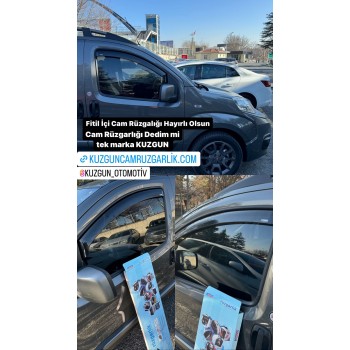 FİAT-FİORİNO (2 Lİ) 2008-2024  ORJİNAL FİTİL İÇİ CAM RÜZGARLIĞI