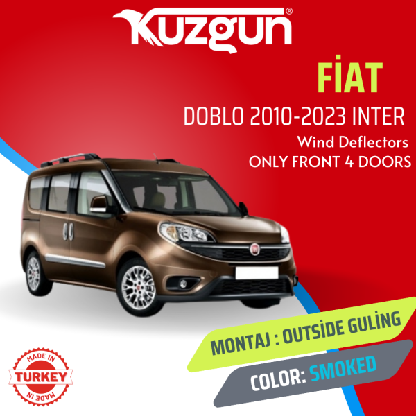 DOBLO II-III DÜZ MODEL 2010-2021 4 Adet